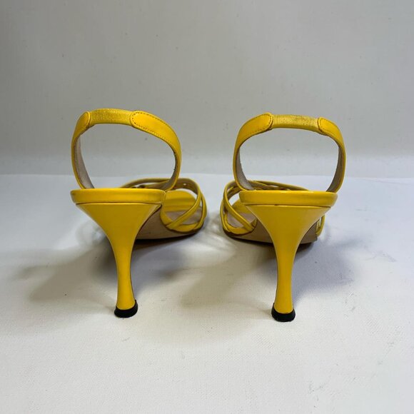 Bright and bold Manolo Blahnik “Anna” slingback sandals - Picture 4 of 7